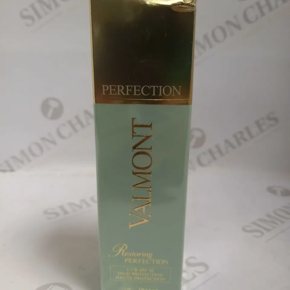 SEALED VALMONT PERFECTION RESTORING UVB SPF 50 PROTECTIVE FACE CREAM 30ML
