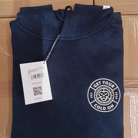 BRAND NEW BRASS MONKEY HOODIES - NAVY SIZE MEDIUM APPROXIMATELY 6