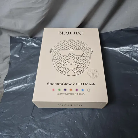 BEAULUXE SPECTRAGLOW 7 LED MASK BOXED