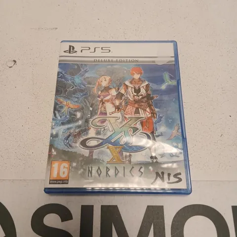 PS5 DELUXE EDITION YS X:NORDICS NIS