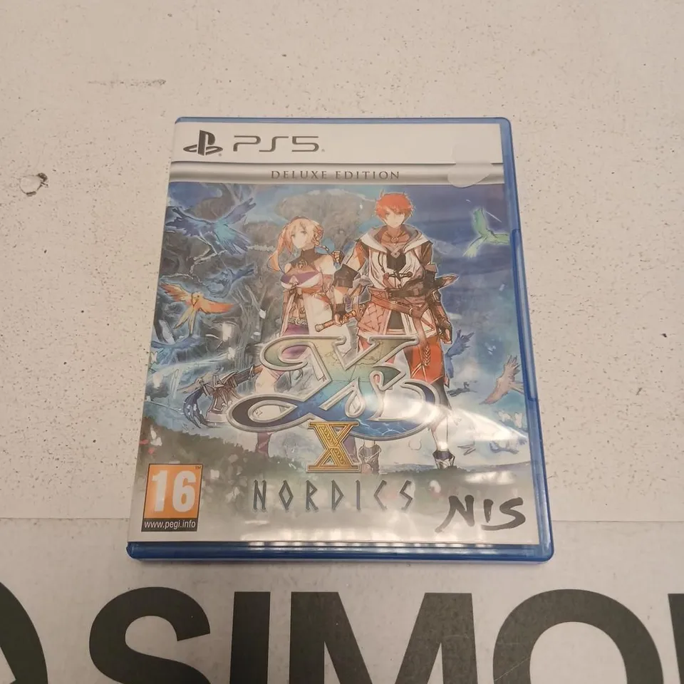 PS5 DELUXE EDITION YS X:NORDICS NIS