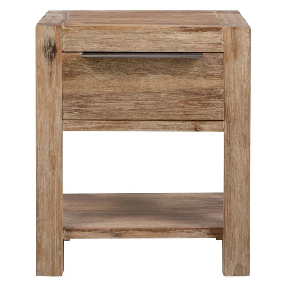 BOXED CAROLINE 1 DRAWER BEDSIDE TABLE