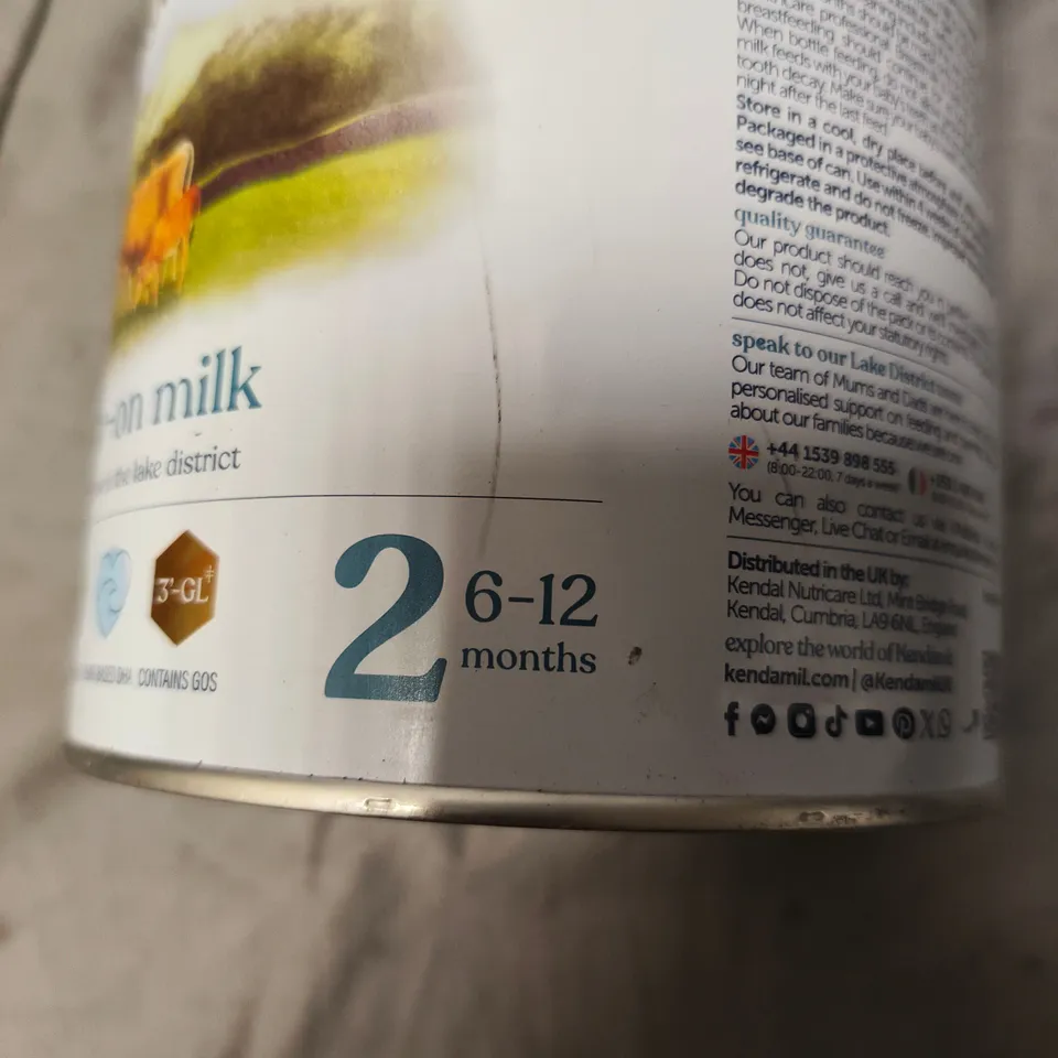 KENDAMIL ORGANIC FOLLOW-ON MILK STAGE 2, 800G (6–12 MONTHS)