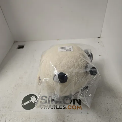 SHAUN THE SHEEP PLUSH TOY – BEIGE FLUFFY CHARACTER, SEALED IN PLASTIC BAG