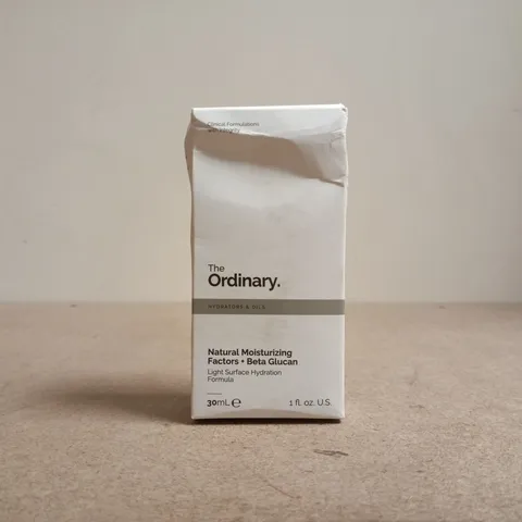 THE ORDINARY NATURAL MOISTURIZING FACTORS + BETA GLUCAN (30ML)