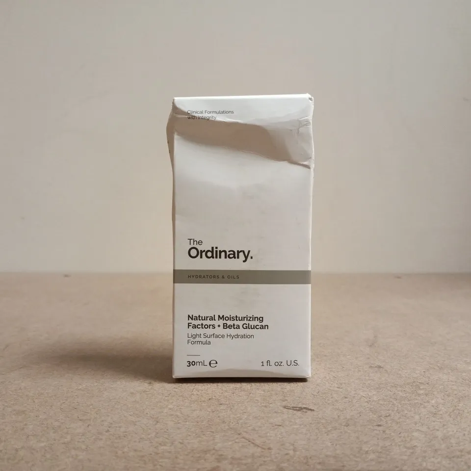 THE ORDINARY NATURAL MOISTURIZING FACTORS + BETA GLUCAN (30ML)