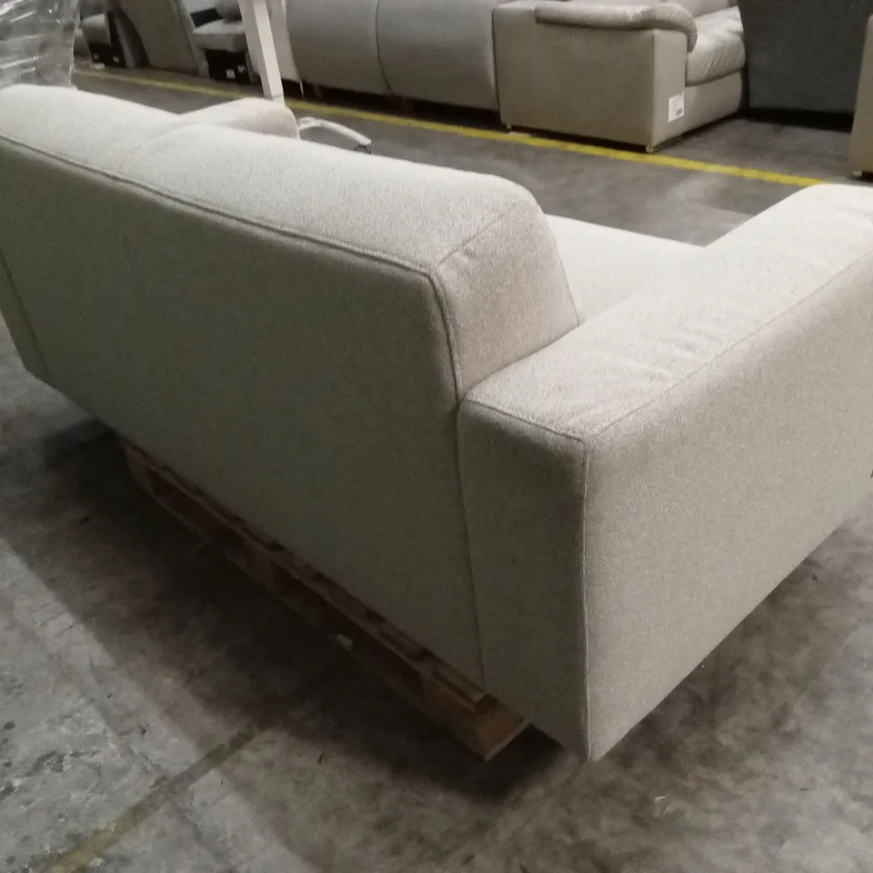 CORTES 3 SEATER FABRIC SOFA - NATURAL RRP £799