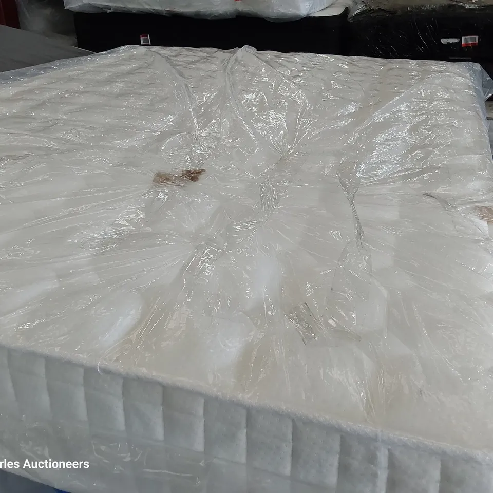 QUALITY BAGGED BROCKET 4'6" DOUBLE POCKET SPRUNG MATTRESS