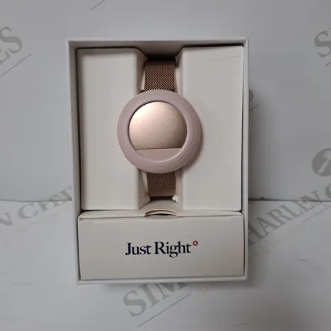 BOXED EMBR LABS WAVE 2 COOLING & WARMING WRISTBAND IN ROSE GOLD