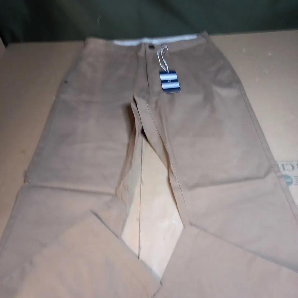 CREW CLOTHING COMPANY BROWN VINTAGE TROUSERS SIZE 32R