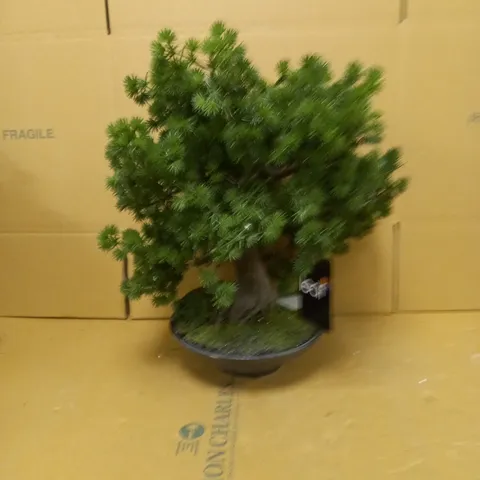 LEAF LEAF-7518 50CM ARTIFICIAL PINE BONSAI TREE