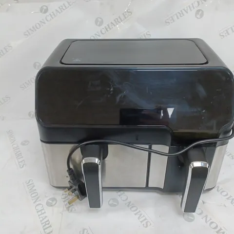 COOK'S ESSENTIALS 7.7L DUAL AIR FRYER