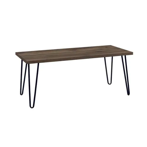 BOXED OWEN RETRO COFFEE TABLE - WALNUT (1 BOX)