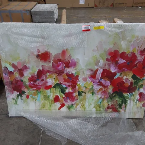 PLAYFUL GARDEN BY CAROL ROBINSON - WRAPPED CANVAS