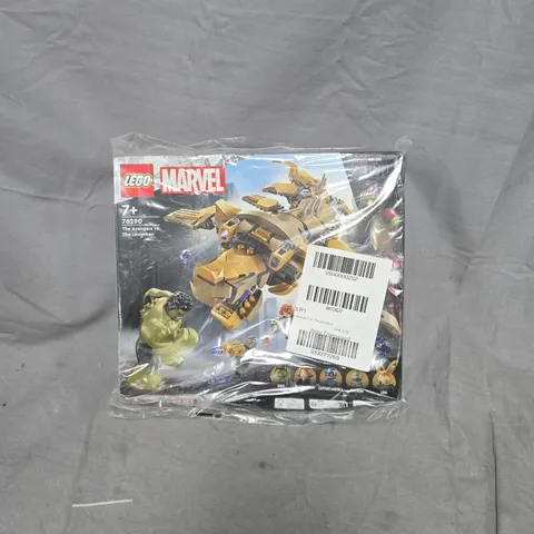 BOXED LEGO MARVEL THE AVENGERS VS. THE LEVIATHAN SET 76290