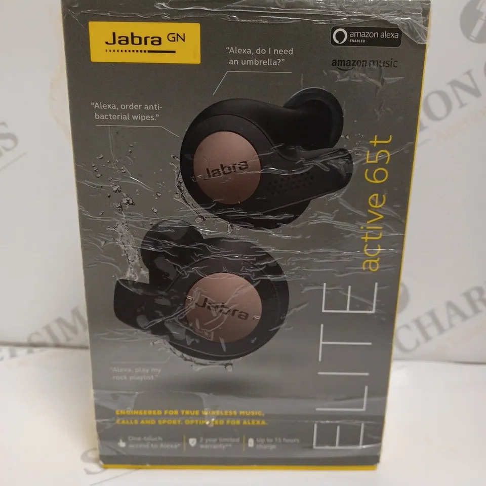 BOXED JABRA ELITE ACTIVE 65T EARBUDS