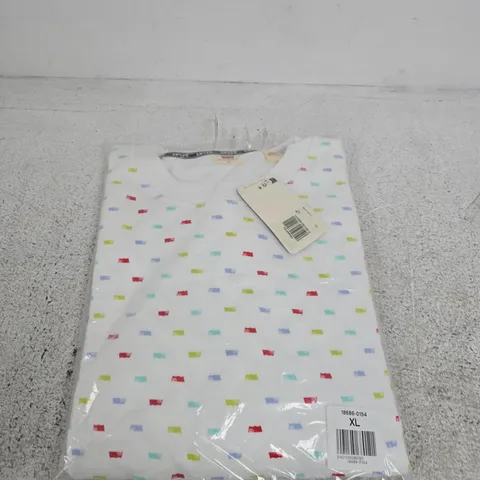LEVI'S LOGO PATTERN JUMPER - SIZE XL