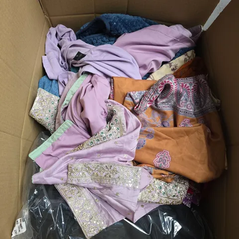 APPROXIMATELY 25 ASSORTED CLOTHING AND FASHION PRODUCTS IN VARIOUS STYLES AND SIZES - COLLECTION ONLY