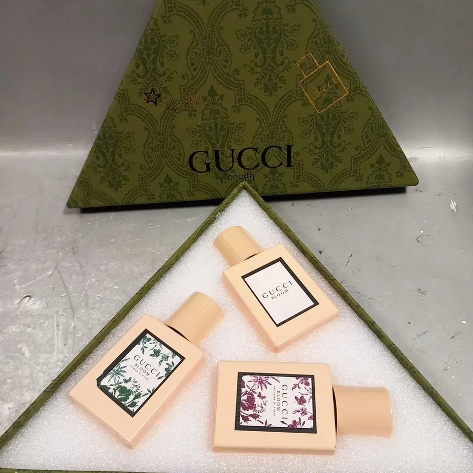 BOXED GUCCI BEAUTY FRAGRANCE GIFT SET