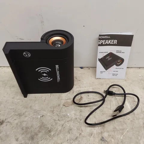 BOXED BELL & HOWELL 2IN1 WIRELESS CHARGING TOUCH SPEAKER