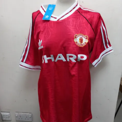 MANCHESTER UNITED 90/92 FOOTBALL SHIRT SIZE L