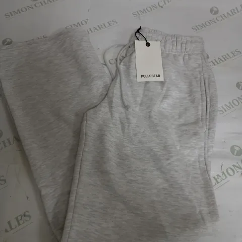 PULL & BEAR JOGGERS IN WHITE - UK XL