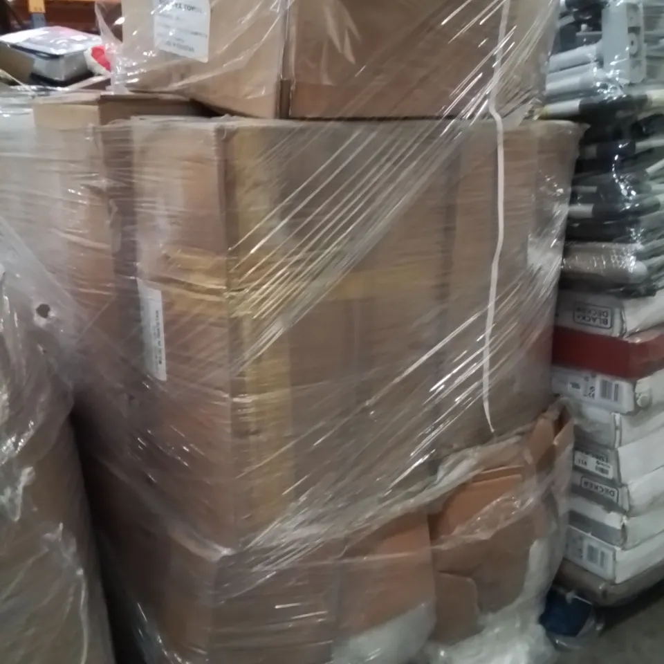 PALLET TO CONTAIN A LARGE QUANTITY OF COTTON STRING FOR TEA TOWELS 200PCS PER BOX