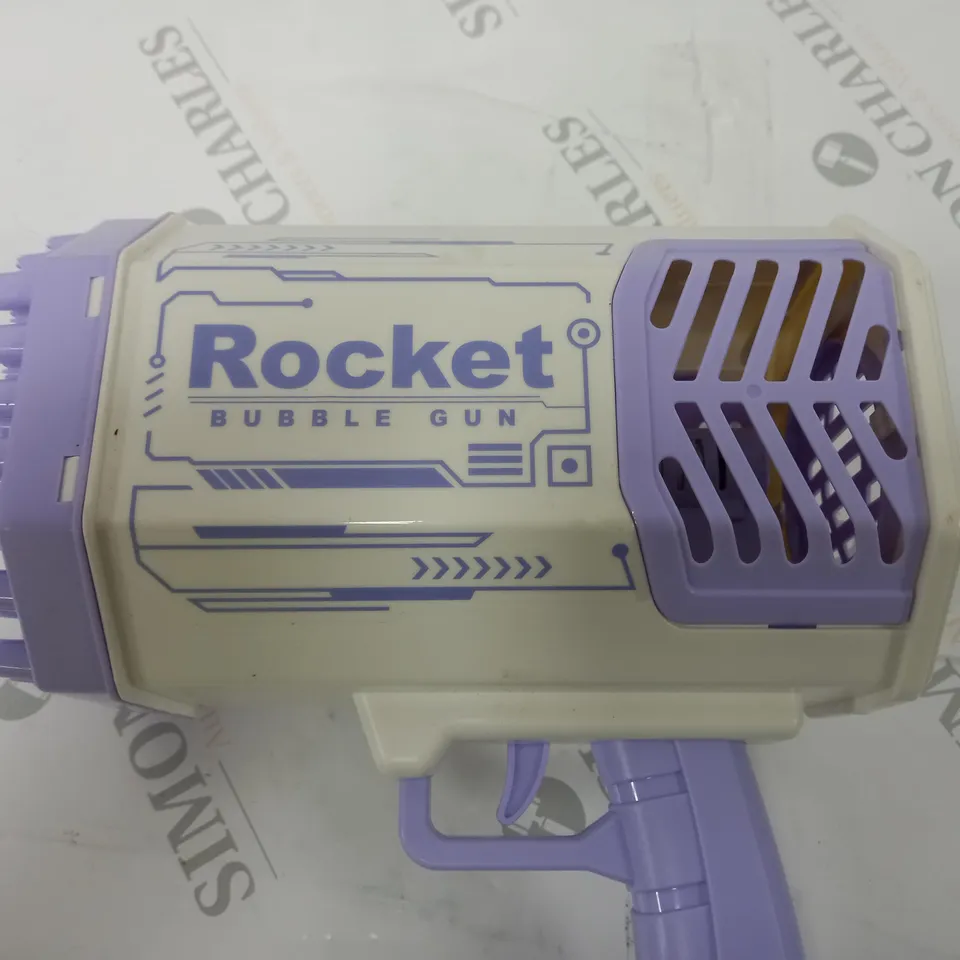 ROCKET BUBBLE GUN 69 HOLES LAVENDER