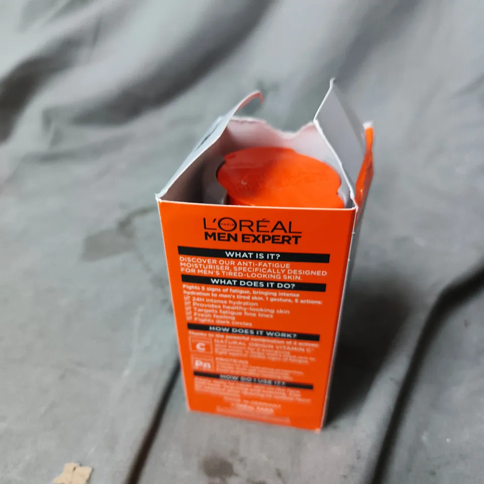 L'ORÉAL MEN EXPERT HYDRA ENERGETIC ANTI-FATIGUE MOISTURISER – BOXED