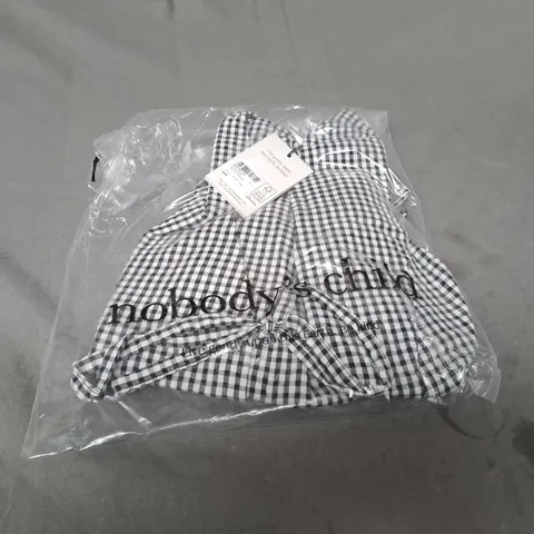 BAGGED NOBODYS CHILD TIE FRONT WAISTCOAT SIZE 10