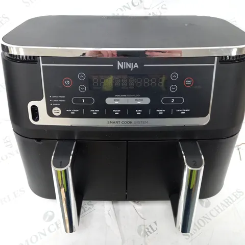 BOXED NINJA FOODI MAX 9.5L DUAL ZONE AIRFRYER AF451UK