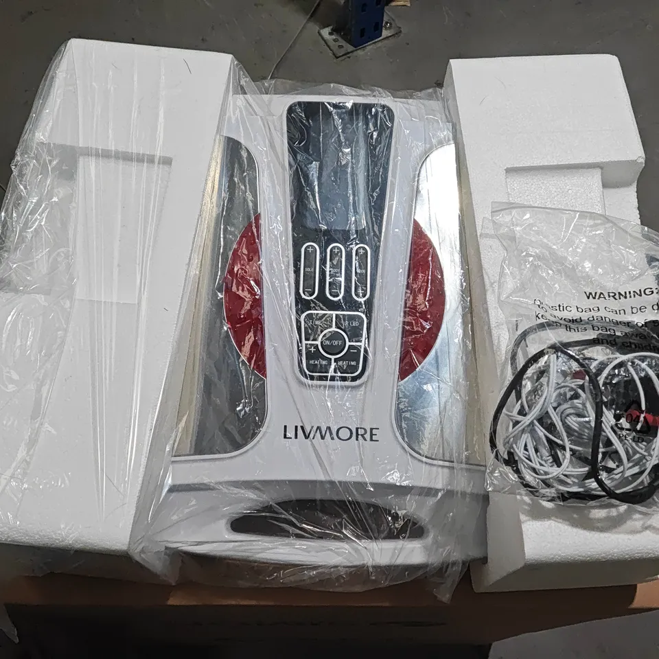 LIVMORE EMS VITALWAVE FOOT MASSAGER – BOXED