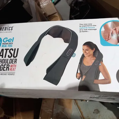 BOXED HOMEDICS SHIATSU NECK AND SHOULDER MASSAGER NMS-700RCG