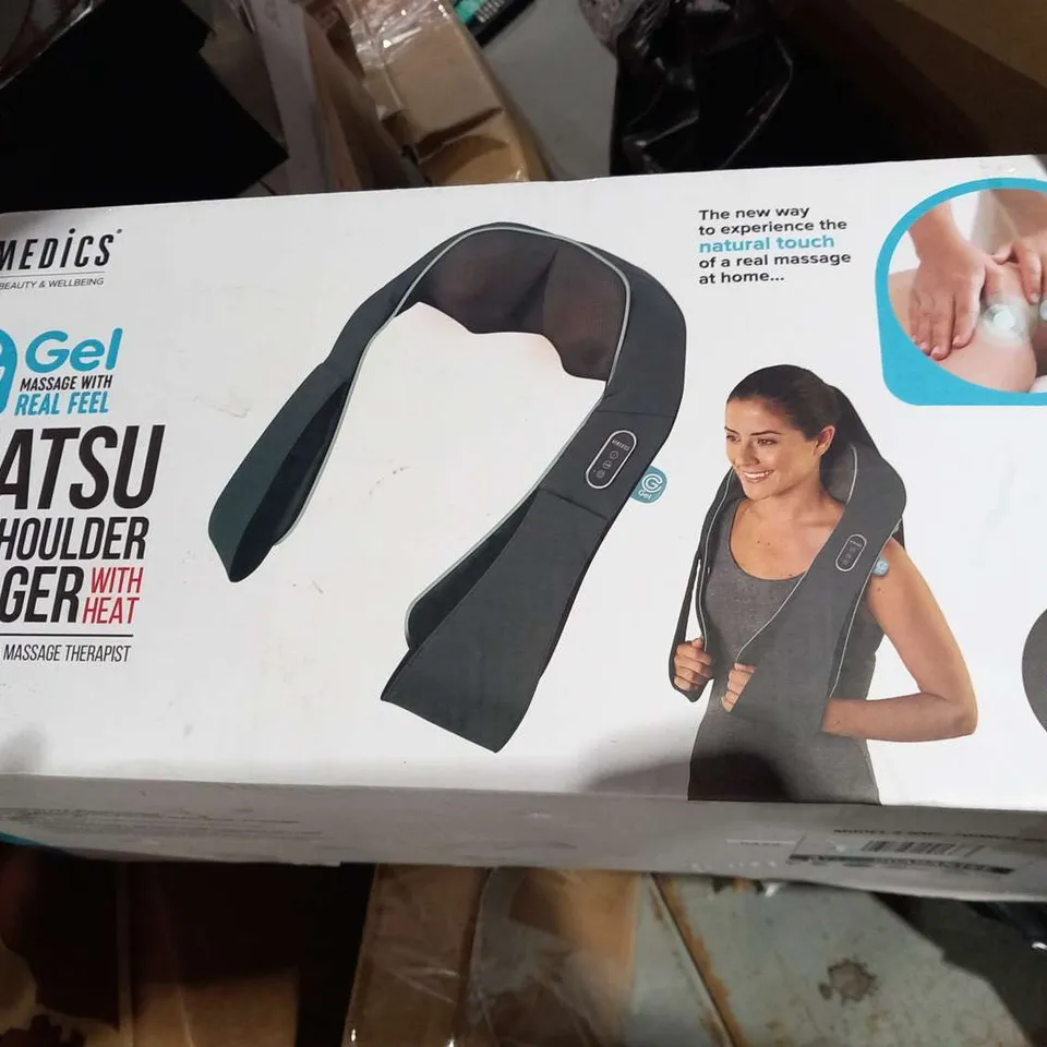 BOXED HOMEDICS SHIATSU NECK AND SHOULDER MASSAGER NMS-700RCG