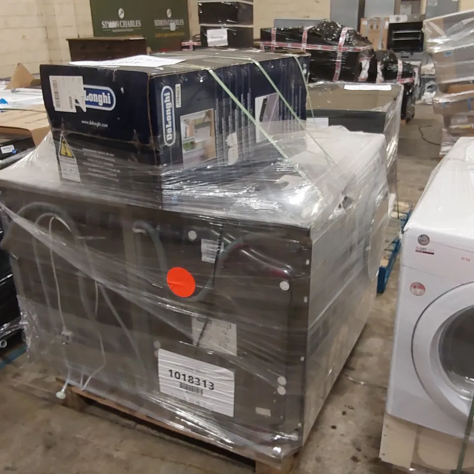 PALLET OF APPROXIMATELY 5 UNPROCESSED RAW RETURN WHITE GOODS TO INCLUDE;