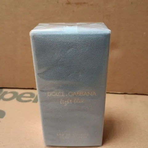 BOXED AND SEALED DOLCE AND GABBANA LIGHT BLUE EAU DE TOILETTE - 30ML