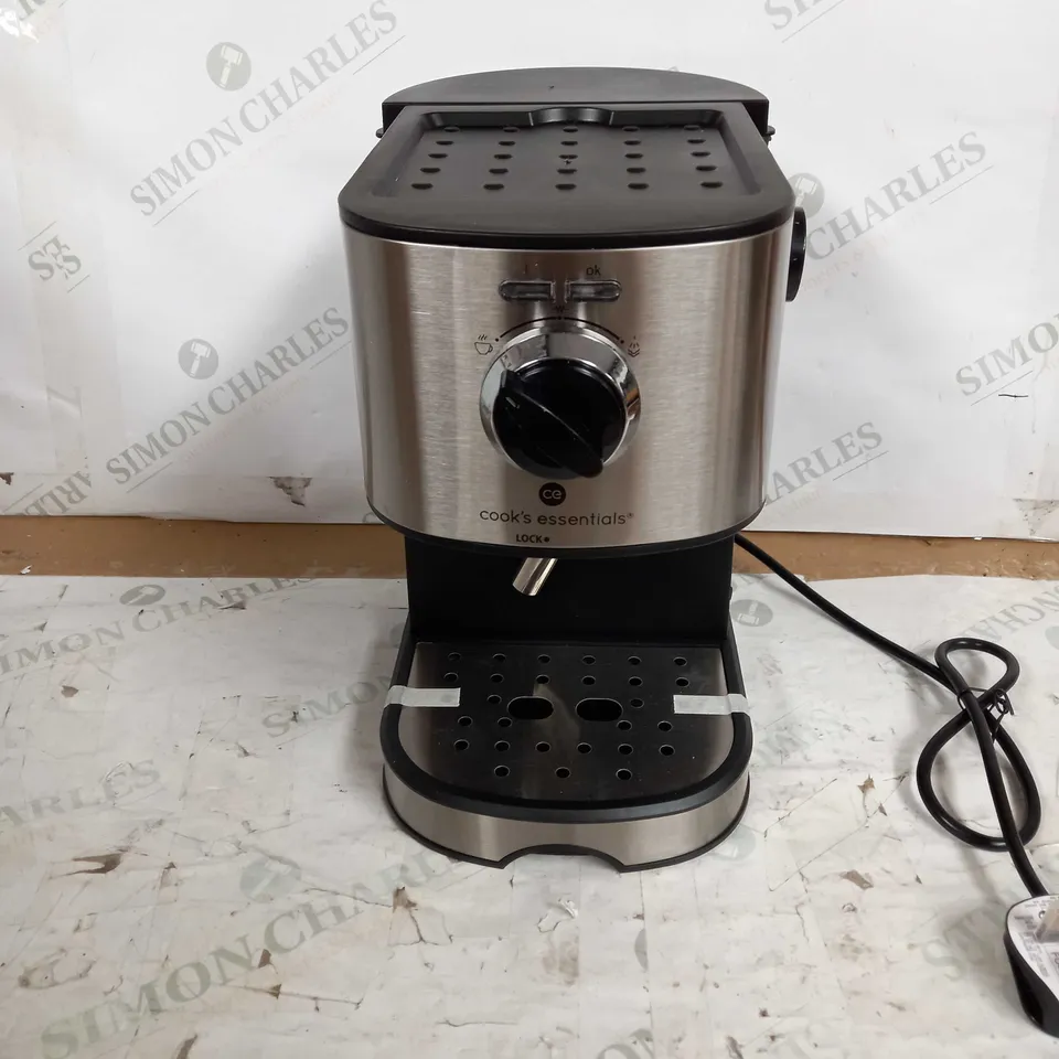 COOK'S ESSENTIALS PUMP ESPRESSO COFFEE MACHINE