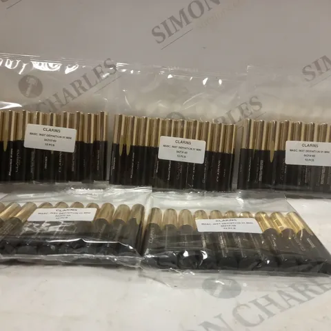 BOX OF APPROX 50 CLARINS PARIS INSTANT DEFINITION MASCARA 01 INTENSE BLACK
