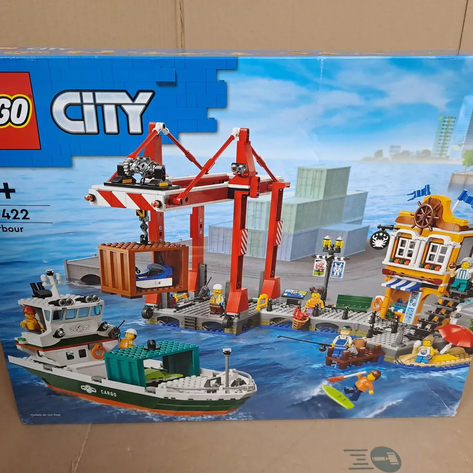 BOXED LEGO CITY HARBOUR - 60422