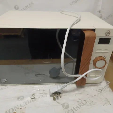 SWAN SM22036WHTN NORDIC DIGITAL MICROWAVE