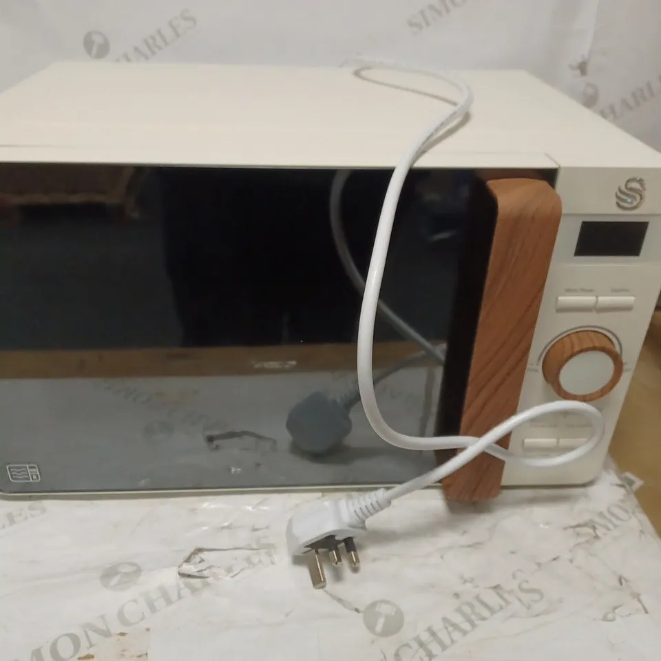 SWAN SM22036WHTN NORDIC DIGITAL MICROWAVE