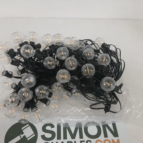 STRING LED FAIRY LIGHTS WITH CLEAR BULBS