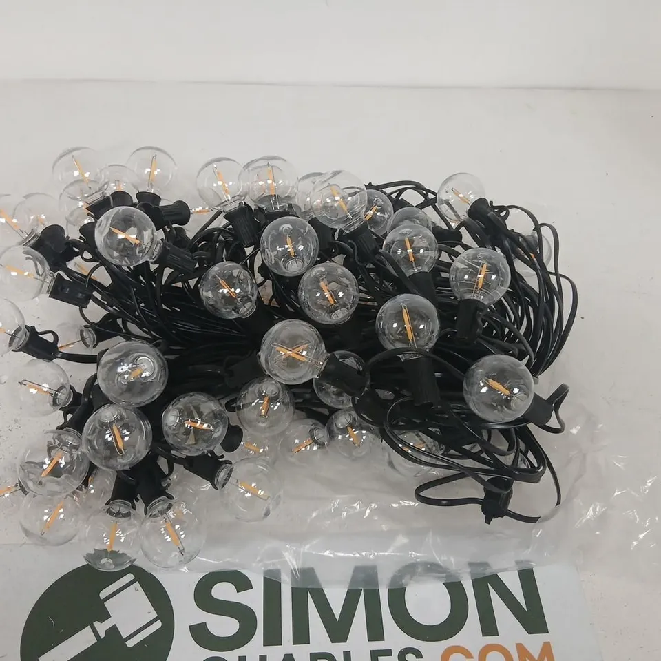 STRING LED FAIRY LIGHTS WITH CLEAR BULBS