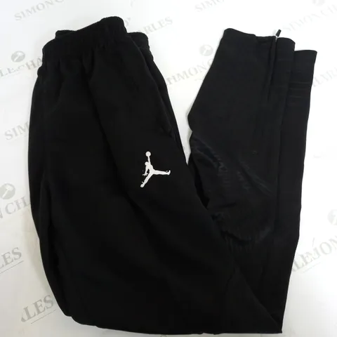 NIKE JORDAN PSG TRACKSUIT BOTTOMS IN BLACK - LARGE