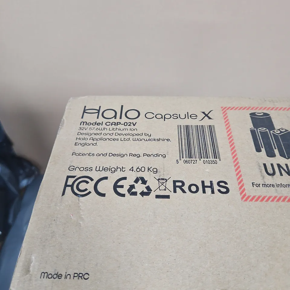 HALO CAPSULE X CORDLESS VACUUM CAP-02V LITHIUM-ION BATTERY PACK – BOXED