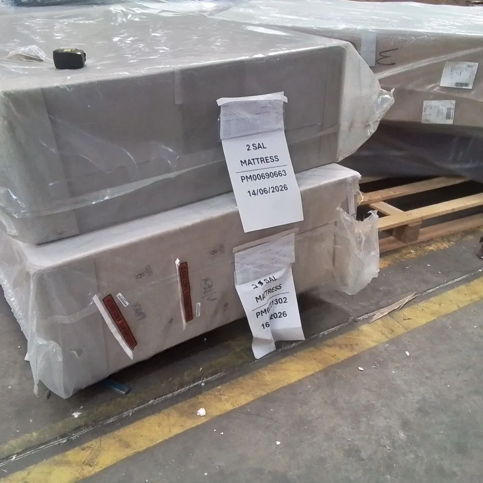 PALLET OF 4 DIVAN BED BASES