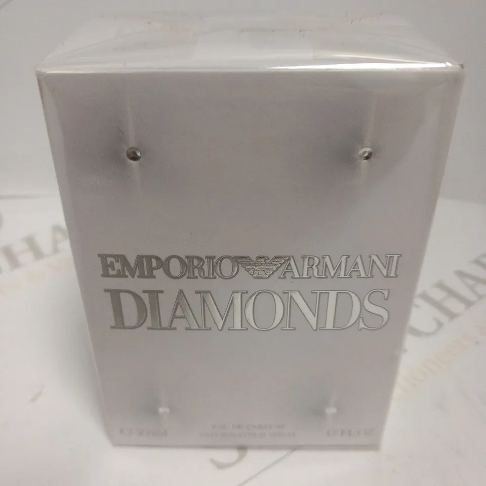 BOXED AND SEALED EMPORIO ARMANI DIAMONDS EAU DE PARFUM 50ML