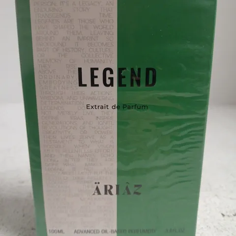 SEALED ARIAZ MEN'S LEGEND EXTRAIT DE PARFUM 100ML 