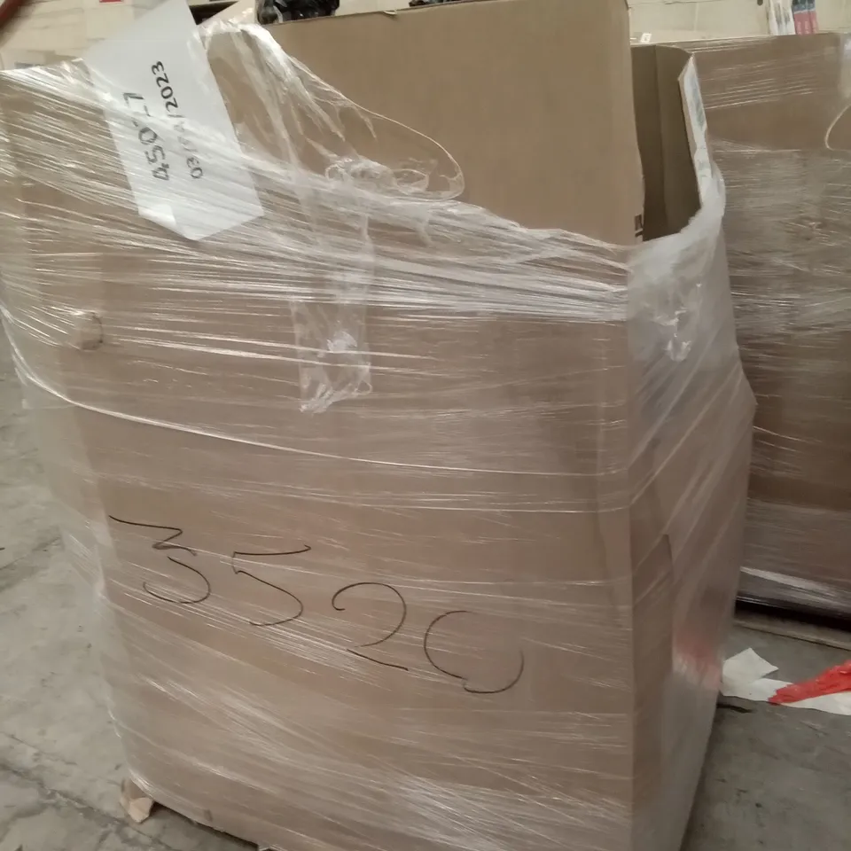 PALLET OF ASSORTED ITEMS INCLUDING FABIAN CLARKE PHOTO FRAMES, AIRAJ PRUNING SHEARS, YUDA, MAGNETIC GLASS , OFFICE CHAIR, KITCHEN FAUCET, RICE COOKER