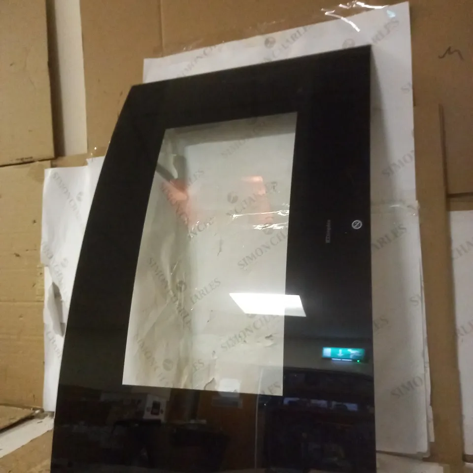 DIMPLEX ARTESIA ART20 CURVED WALL FIRE, BLACK WALL MOUNTED CONTEMPORARY ELECTRIC FIREPLACE - COLLECTION ONLY